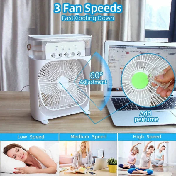 Zappy’s ChillGlow - Mini Portable Air Conditioner